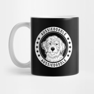 Aussiedoodle Dog Portrait Mug